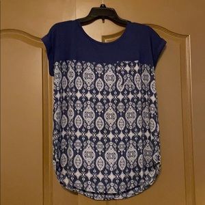 Blue blouse